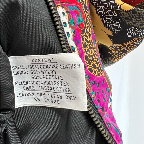 Vintage Montee Leather Jacket - Picture 9 of 10